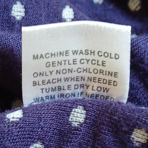 41 Hawthorn Polka Dot/Striped Open-Front Cardigan Size Medium - Picture 5 of 5